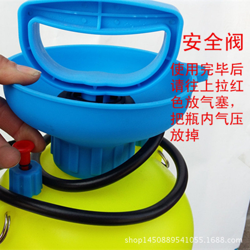 8升小型手压消毒喷雾器农用气压浇花喷壶大容量压力喷水壶背负式园艺详情图3