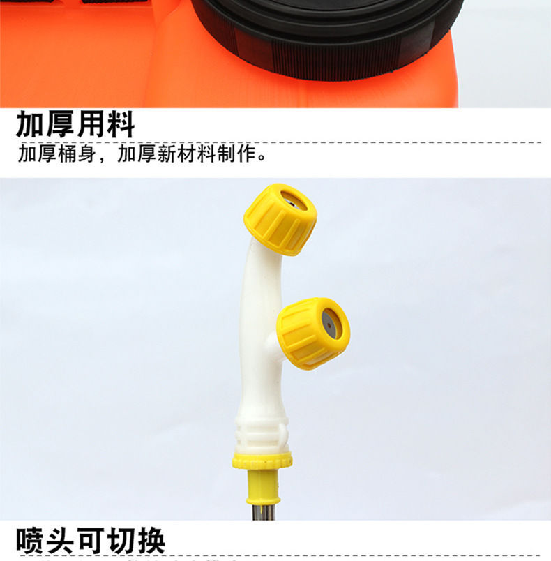 20升手动喷雾器手压式喷雾器农用打农药机消毒防疫背负式电动喷雾机器详情图15