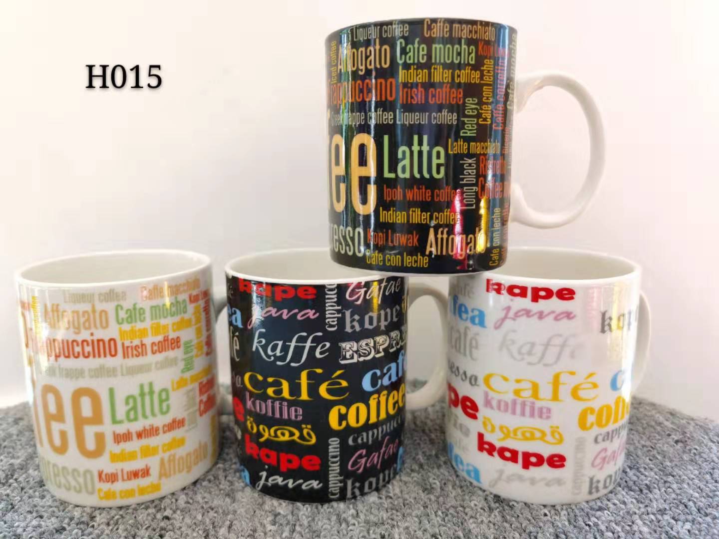 Tazas de café inglés tazas de cerámica tazas de cerámica de café tazas de café