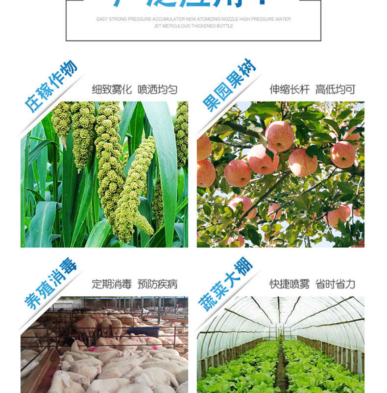 20升手动喷雾器手压式喷雾器农用打农药机消毒防疫背负式电动喷雾机器详情图5