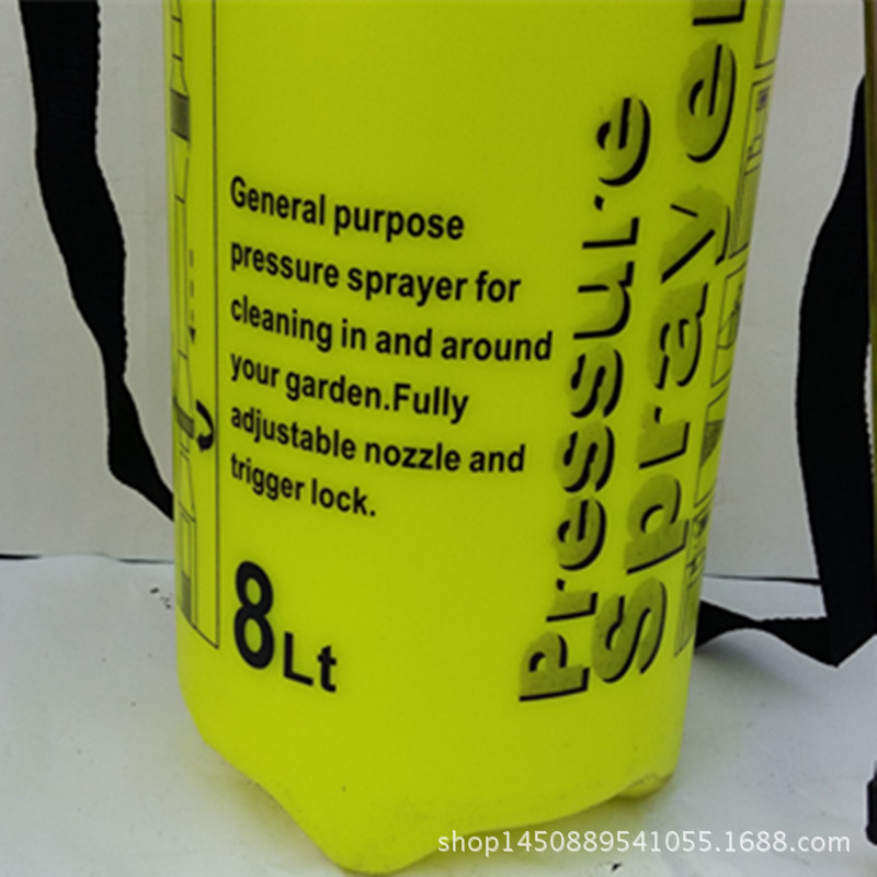 8升小型手压消毒喷雾器农用气压浇花喷壶大容量压力喷水壶背负式园艺详情图5