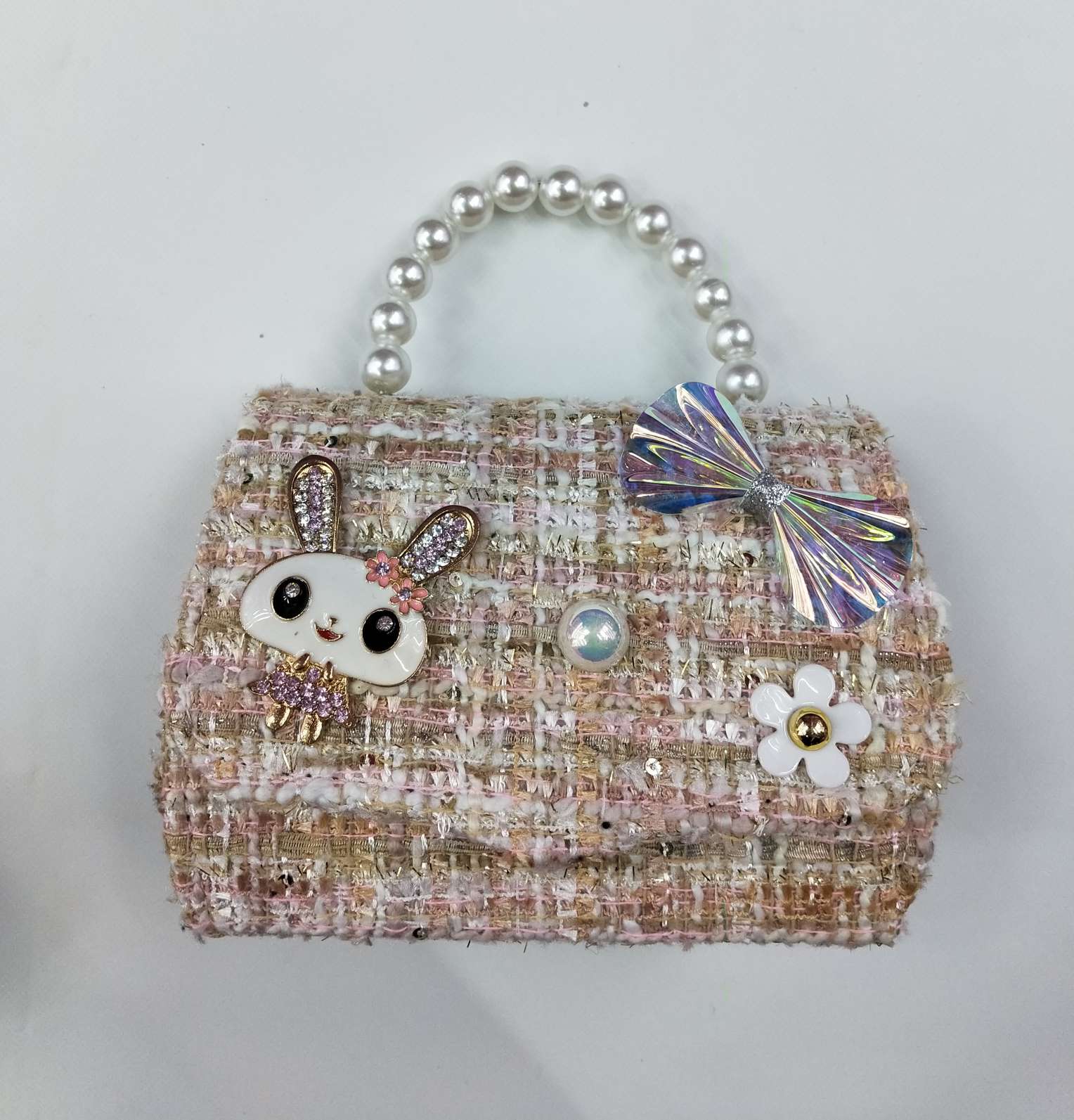 Direct sales from the manufacturer of fashionable children's bags, princess bags, chanel-style bags, little girl bags and coin purses details Picture