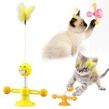弹簧小黄人经典造型猫玩具，三色选择，外观形象受众高，猫咪玩起来就是不停！卖点、利润一样不缺！早上线早抢占爆款高地！