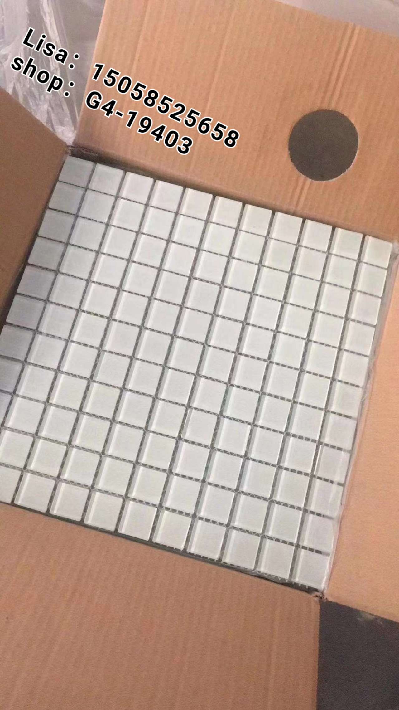 水晶马赛克 mosico 背景墙拼图马赛克详情图7