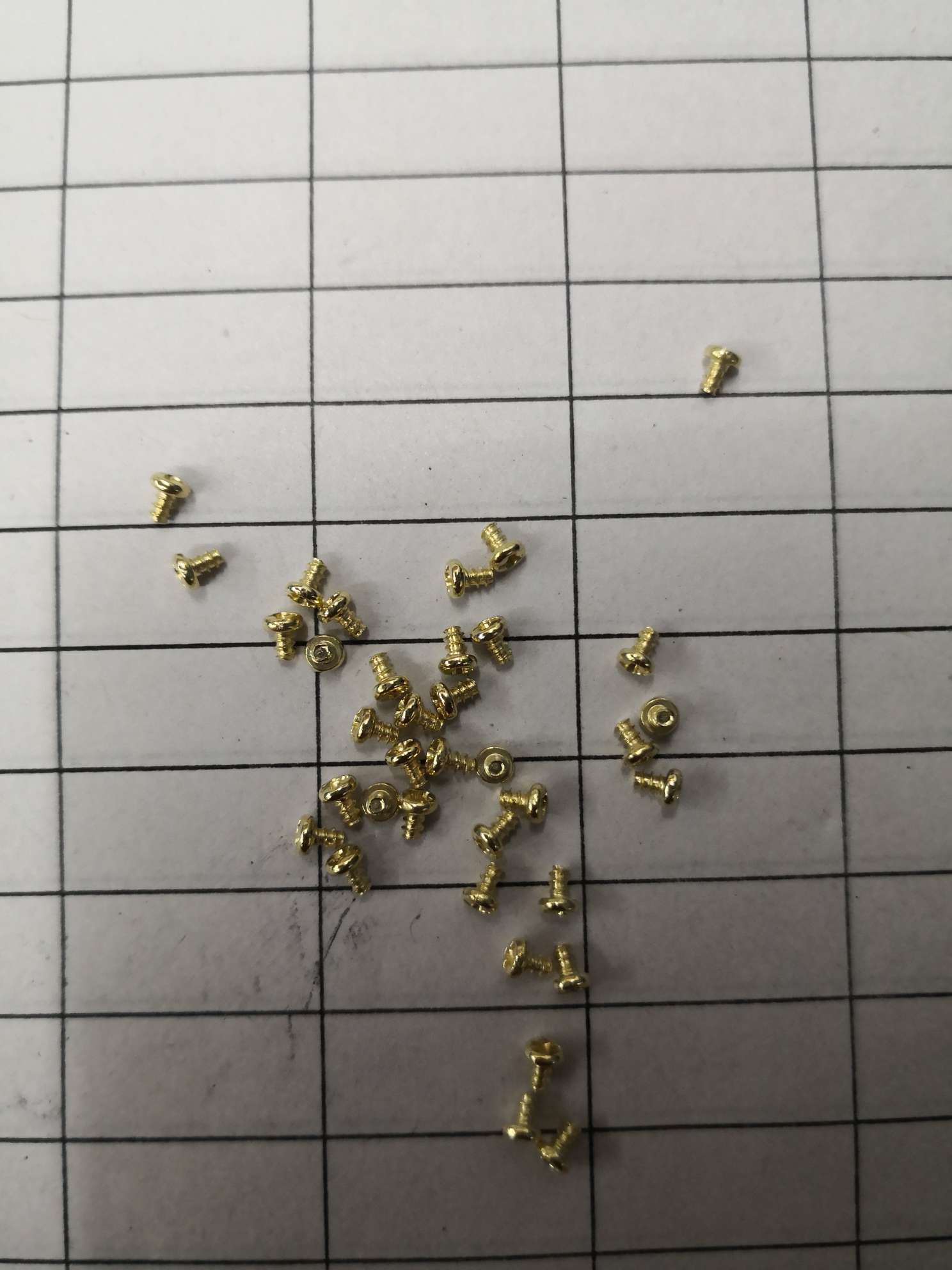 发夹螺丝1.7*3每包15万个