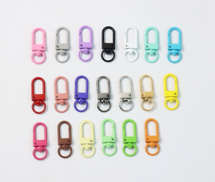 挂腰小挂扣 虾米扣 弹弓扣 钥匙扣钥匙圈钥匙链 AIrpods挂件配件