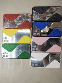 Glitter mirror phone case