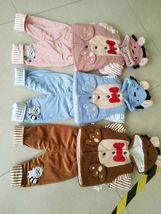 儿童棉衣儿童绣花棉衣男女儿童1-3岁婴乐绒三件套套装