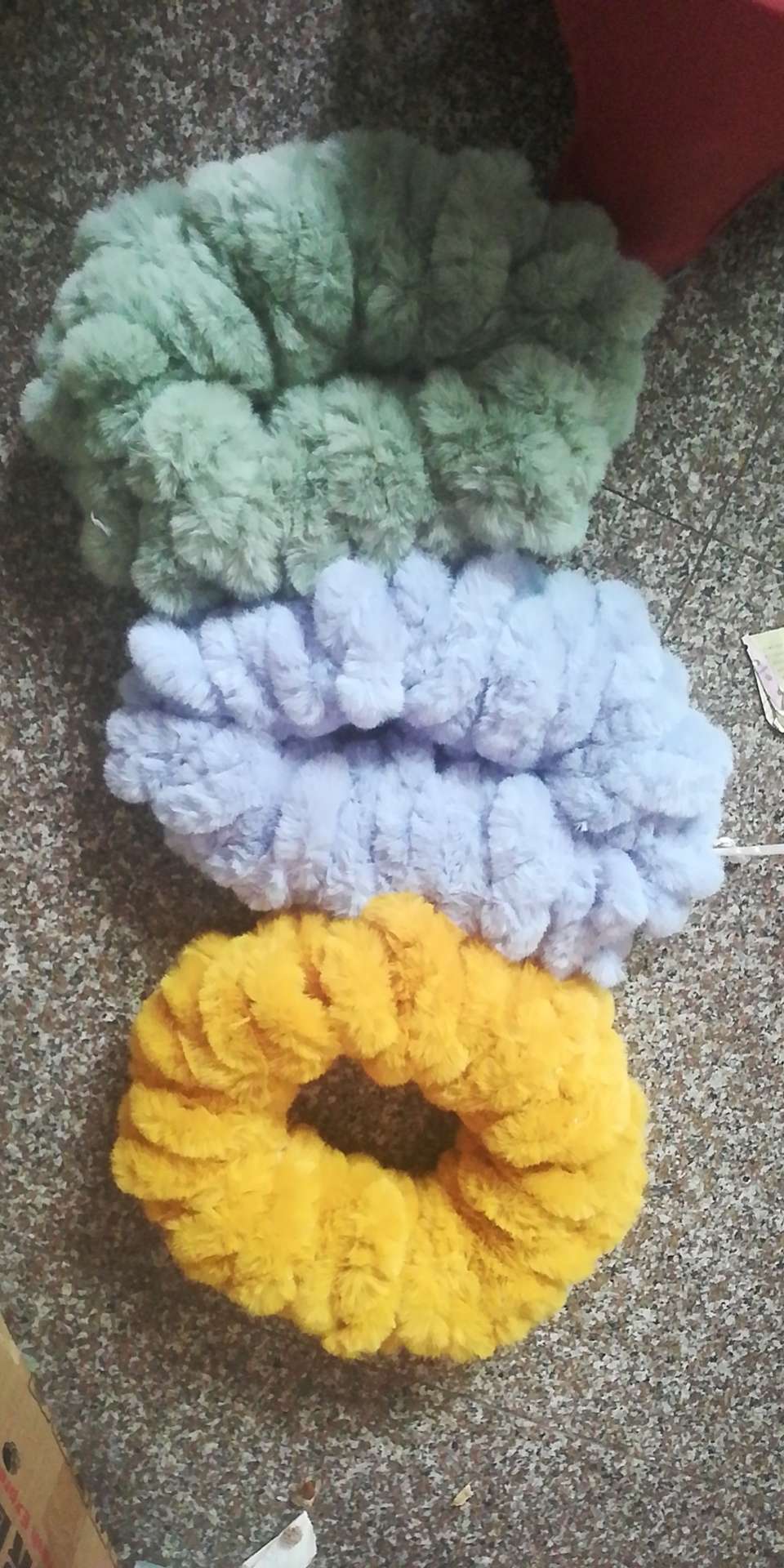 时尚女士大肠发圈头绳皮筋发绳套装韩版简约发饰品不伤发持久弹力小花头饰