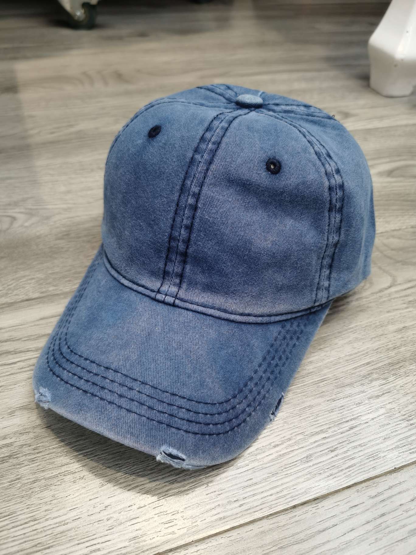 Coated baseball cap ribbon crossed thumbnail