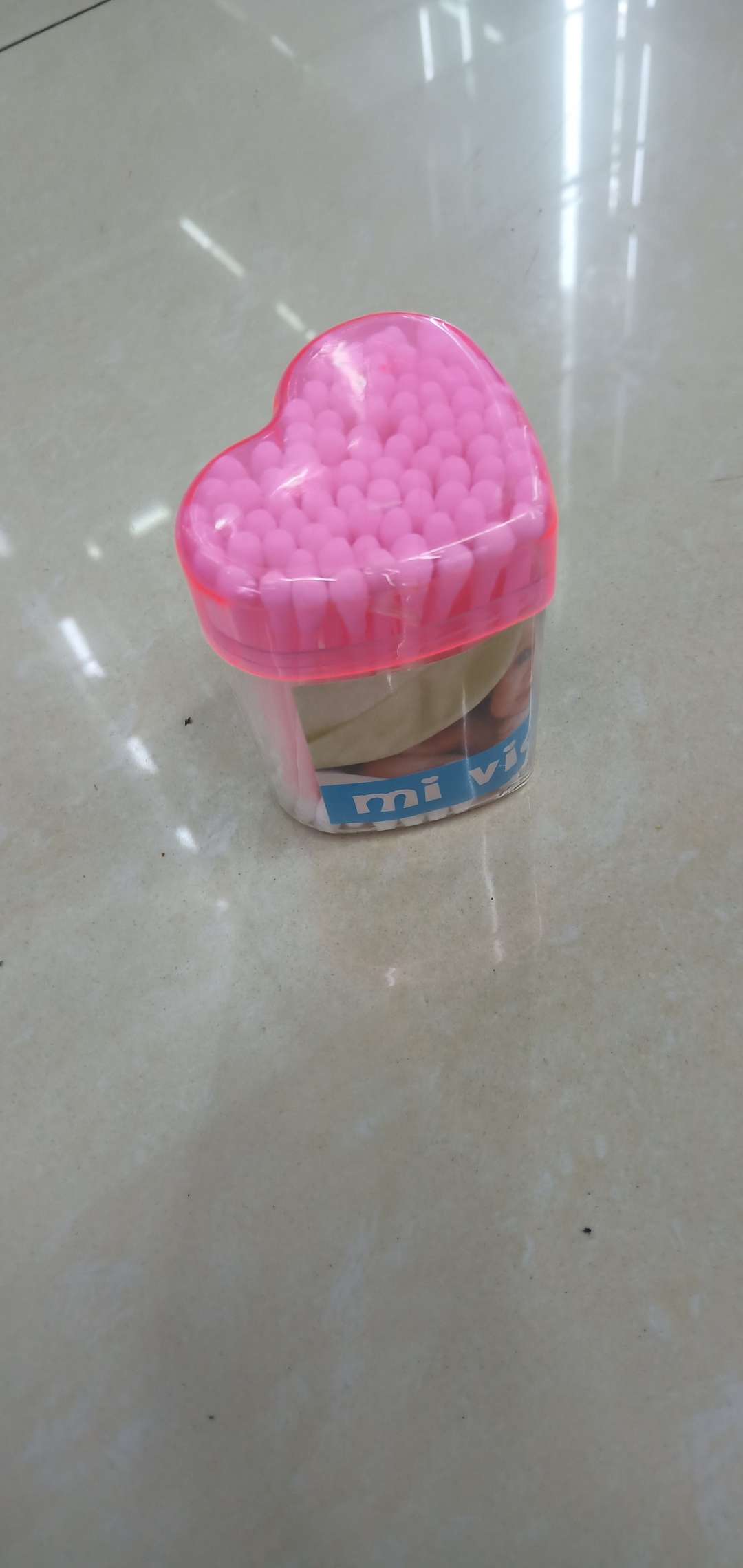 High quality tampon twin-head makeup stick Wooden stick cotton swabs 80 pieces box Item Picture