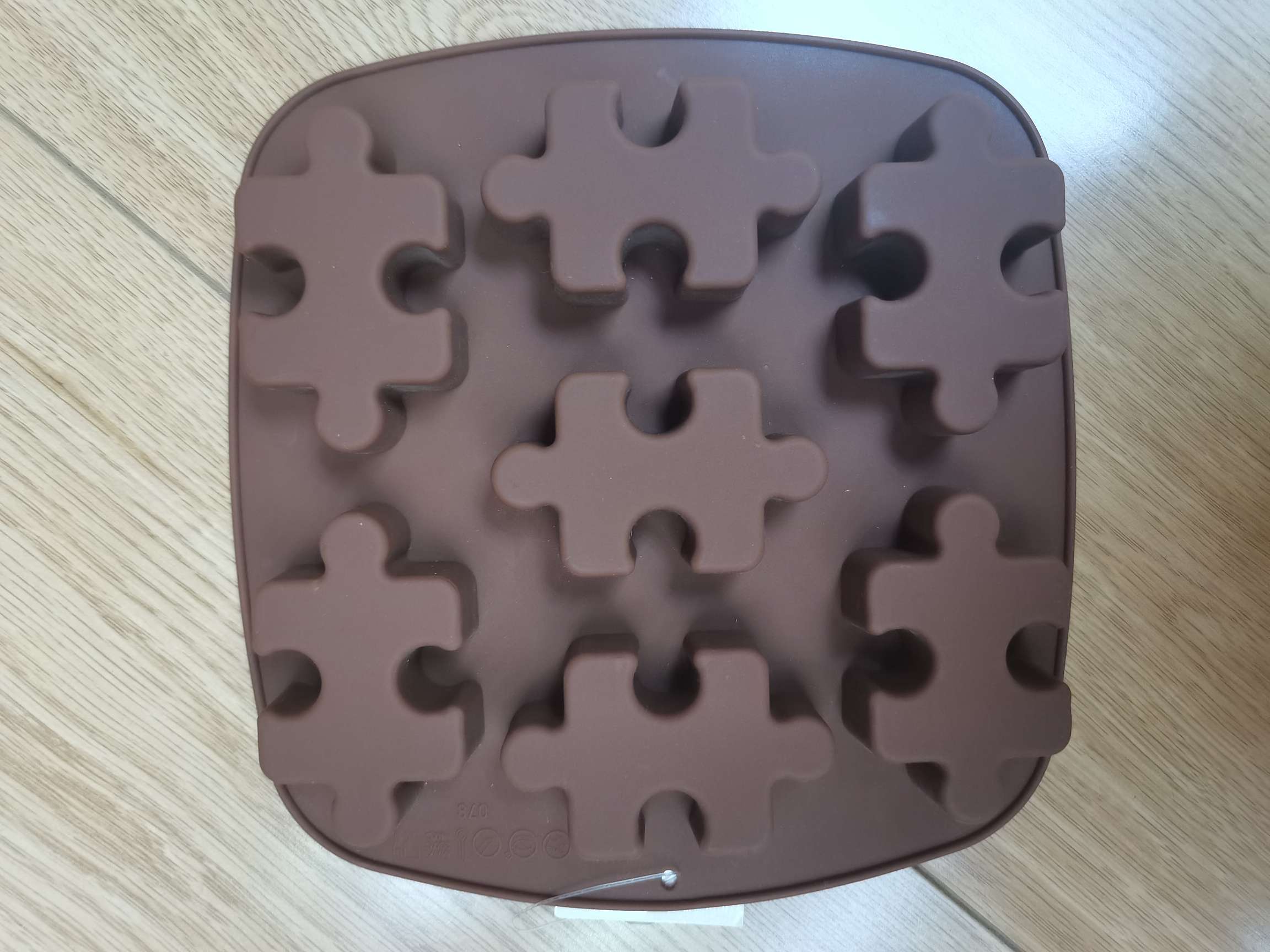 拼图造型巧克力模具图