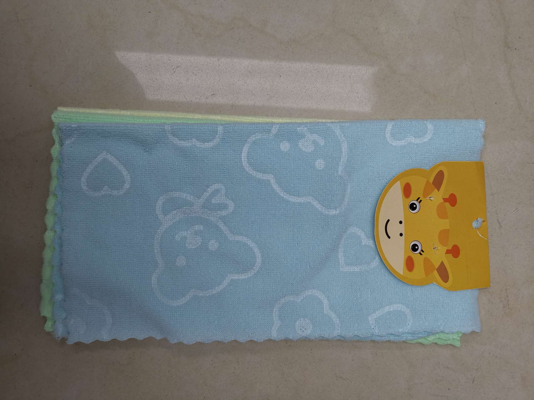 压花柔软抹布订卡