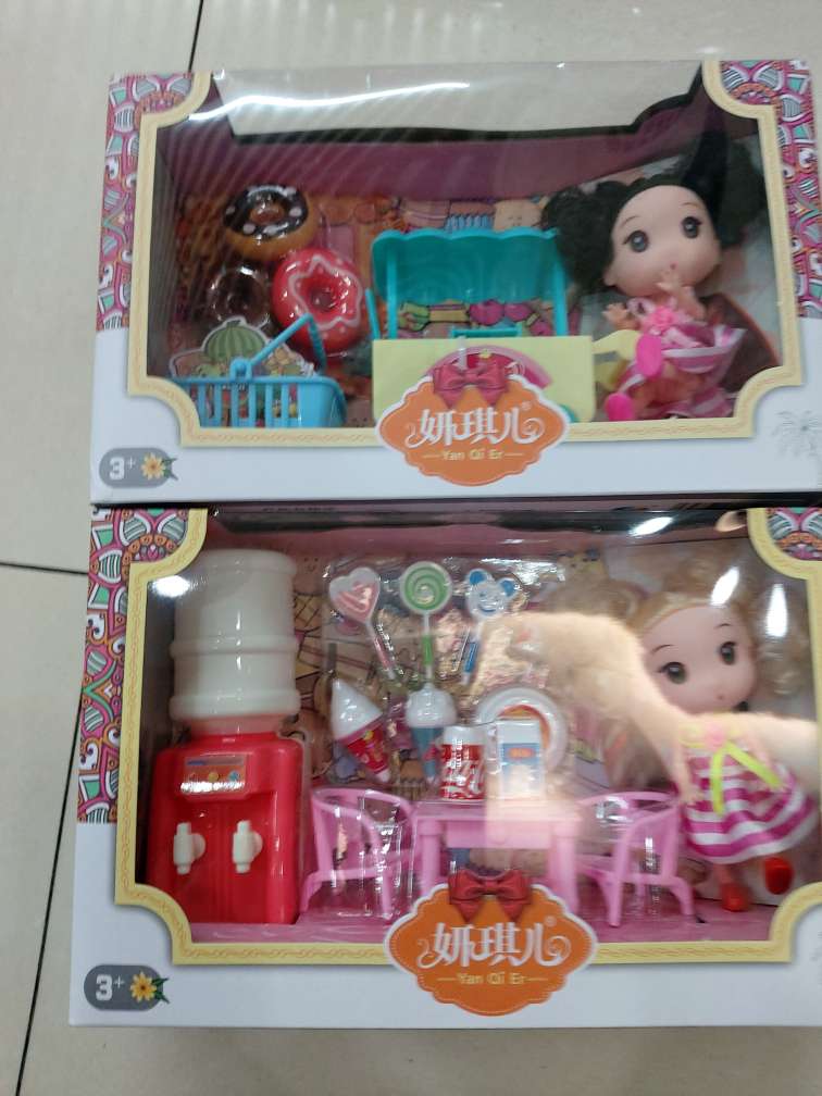 Yanqier Girl Scene Play House Toy Mini Doll Change 3-6 Years Old Children Simulation Washing Machine Set 5 Application Scenario