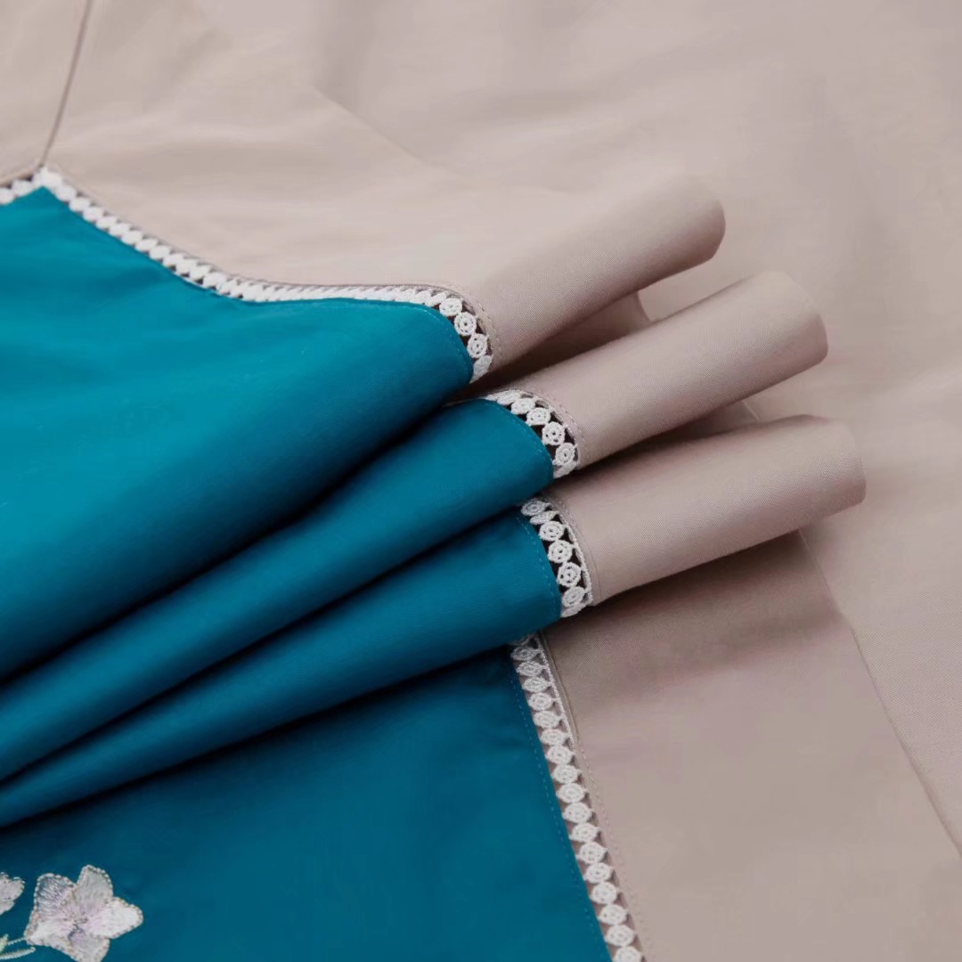 Yiwu Quality Products: Frosted four-piece set, soybean winter quilt, Four-season quilt, Silk quilt, long-staple cotton, modern simple luxury style, American style, modern simple fashion style, home textile four-piece set, quilt, bedding, Nordic fashion style, high-end set Application Scenario