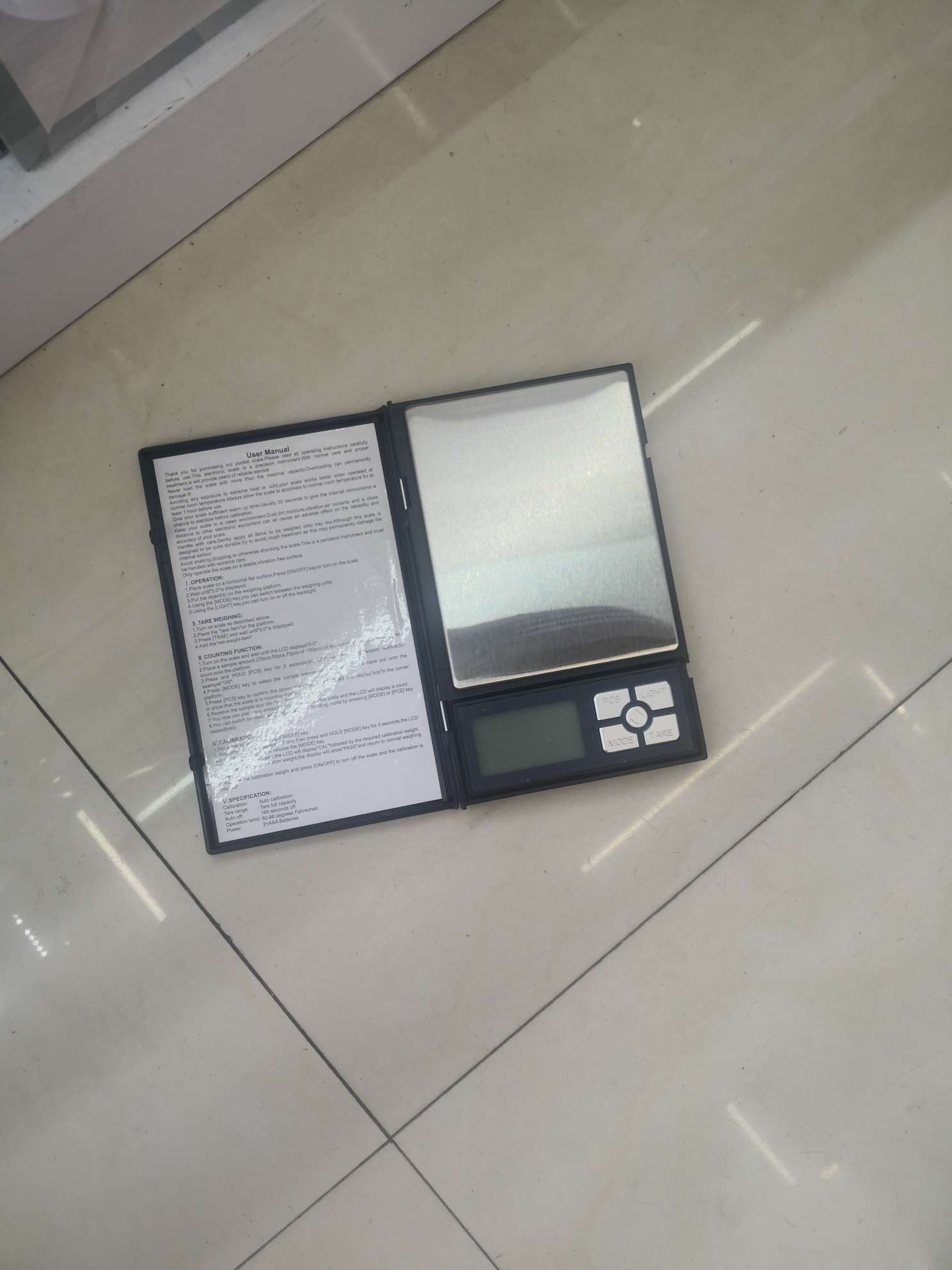 Large book electronic scale undefined