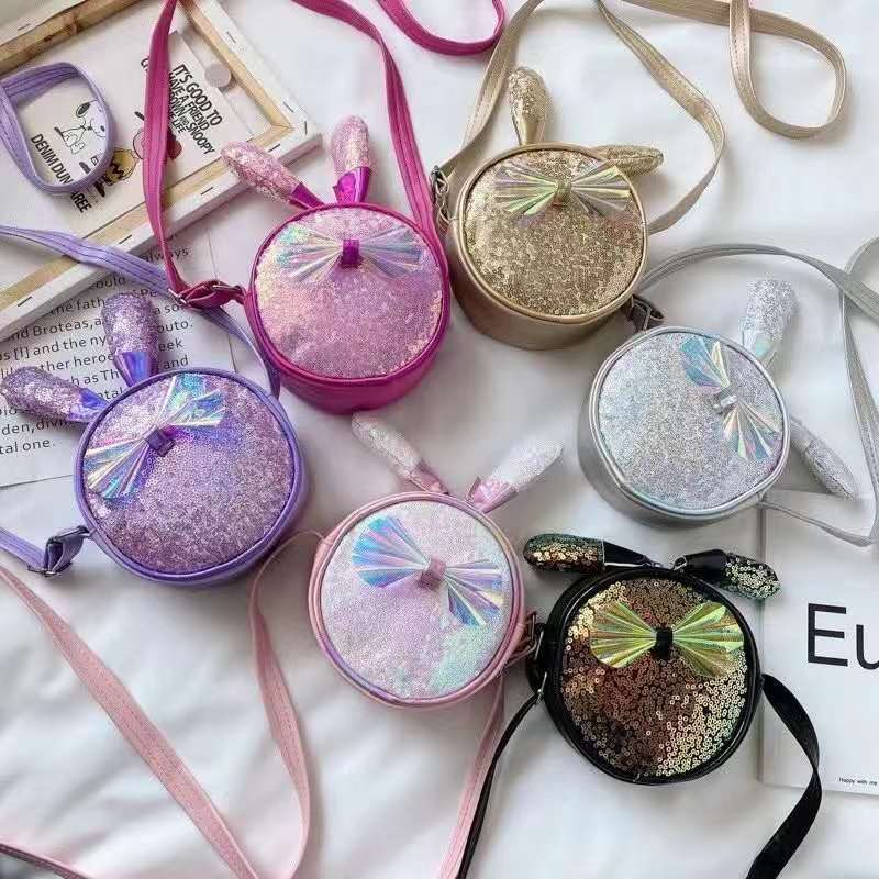 New rabbit ear sparkly satchel thumbnail