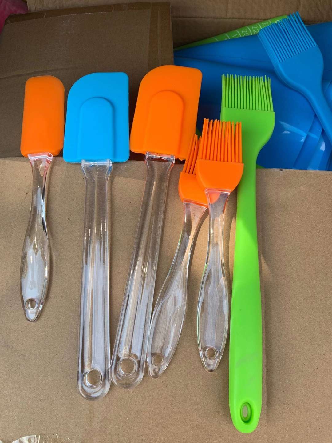 Silicone brush, silicone knife, cream brush, barbecue brush, baking brush undefined