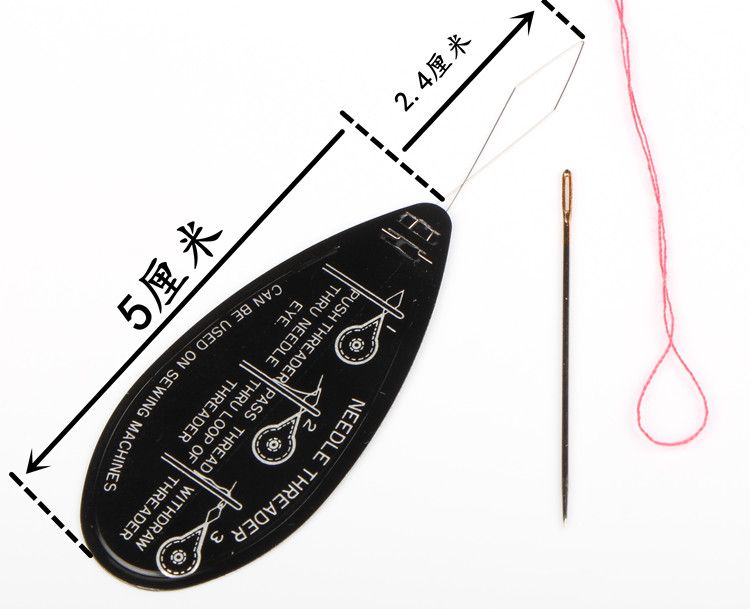 台湾雅趣进口穿针器穿线器引线器铝穿针器认针器穿针器穿线器引线细节图