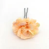 A single fabric flower U-shaped hairpin undefined