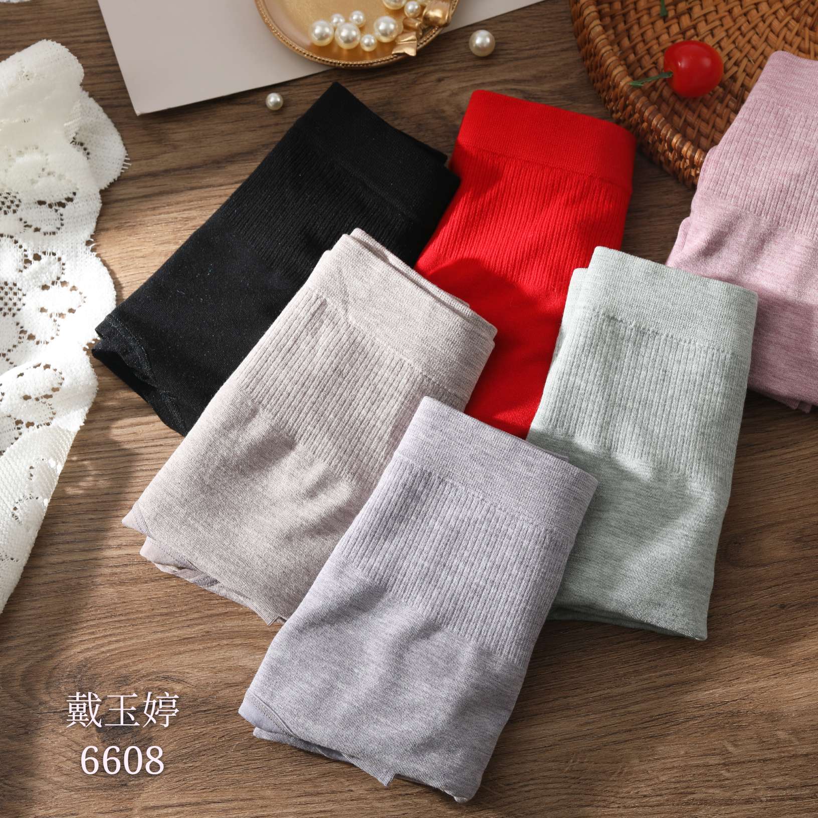 Dai Yuting 6608 Silk Cotton oversized Seamless Underpants detail image 1