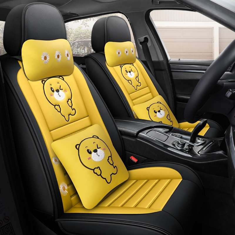 New all-season universal car seat covers, full-body pickup truck popular women's seat covers, and cute winter seat covers full figure