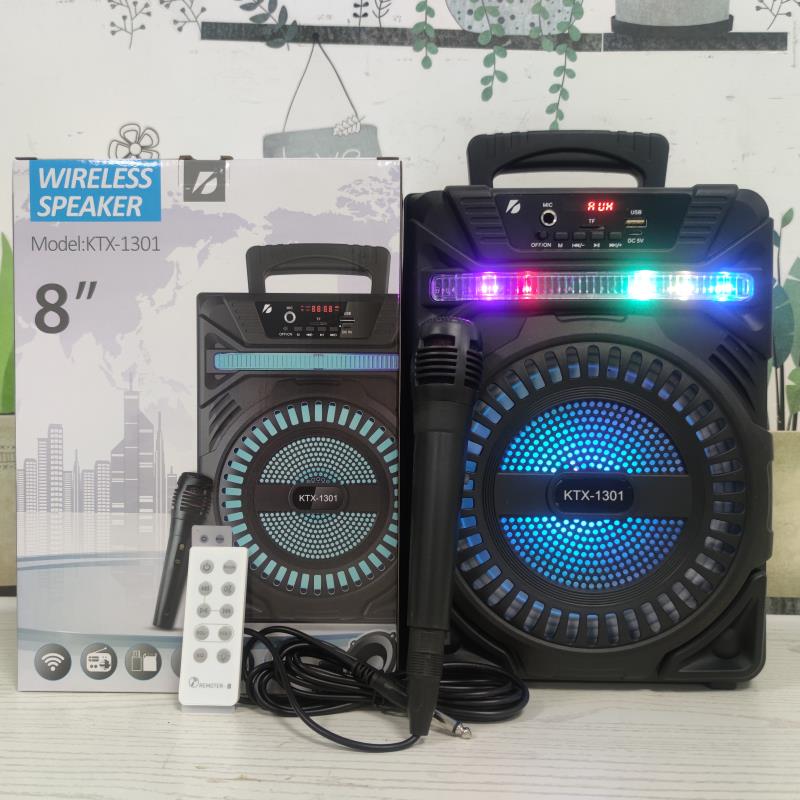 KTX-1301八寸手提蓝牙音箱广场舞音箱便携式音响blue tooth speaker详情图4