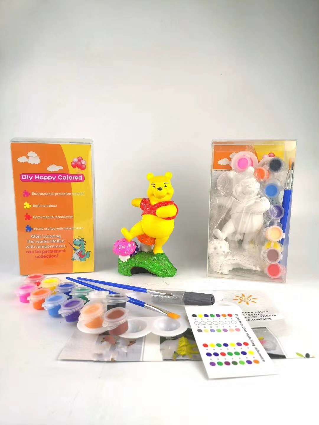 DIY手工涂鸦立体公仔BJ-12