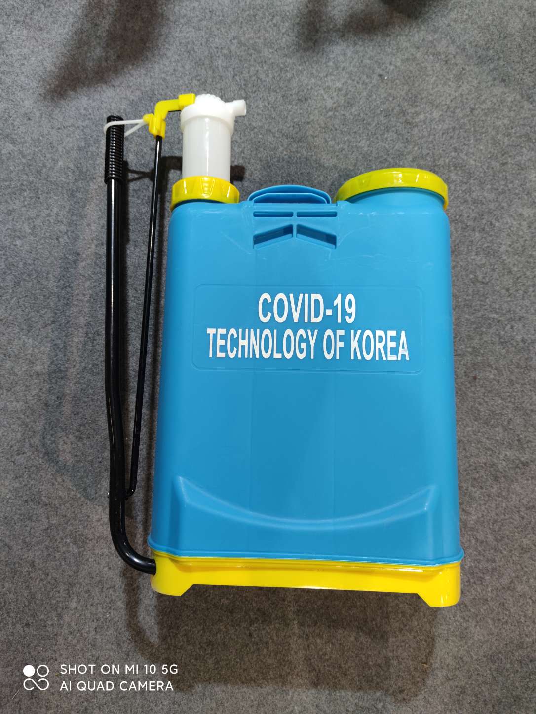 厂家直销手动背负式喷雾器 电动喷雾器 16L双管钢管老式喷雾器产品图