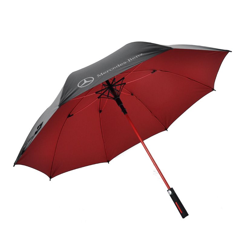 遮阳挡雨晴雨伞长柄伞黑胶防紫外线礼品伞汽车广告伞