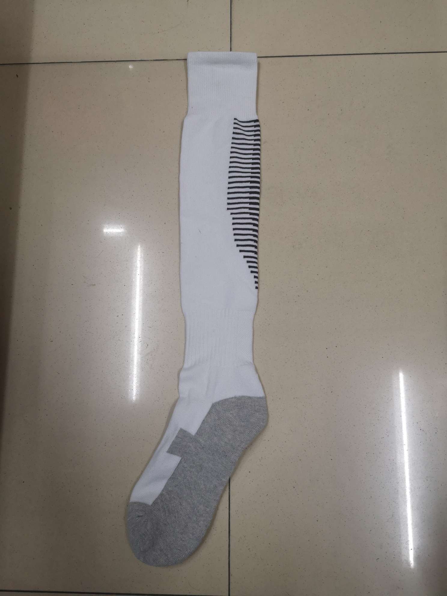 成人条纹毛巾底袜子