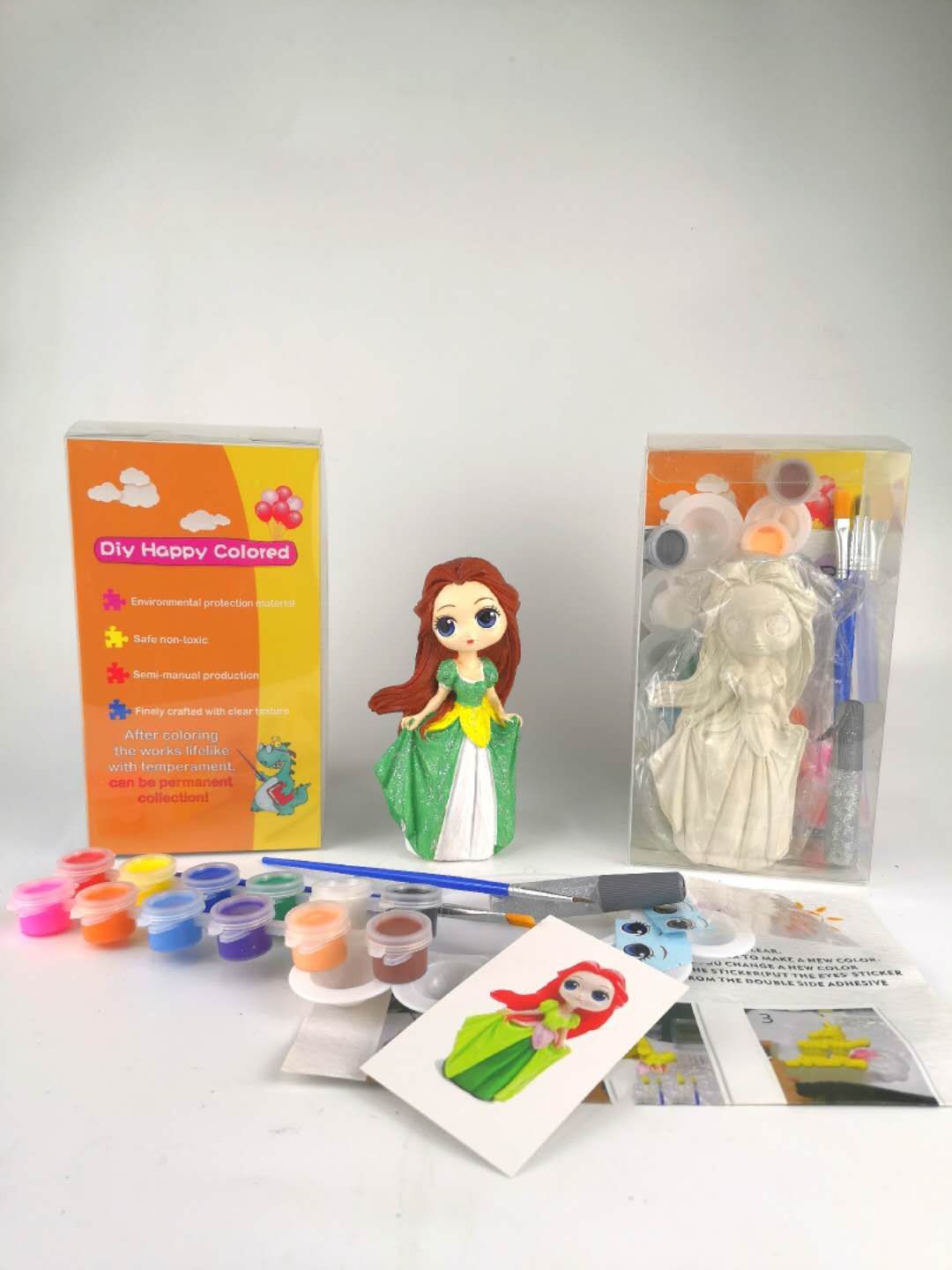 DIY手工涂鸦立体公仔BJ-10图