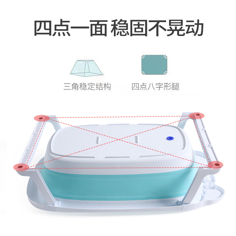 儿童浴盆  折叠浴盆细节图