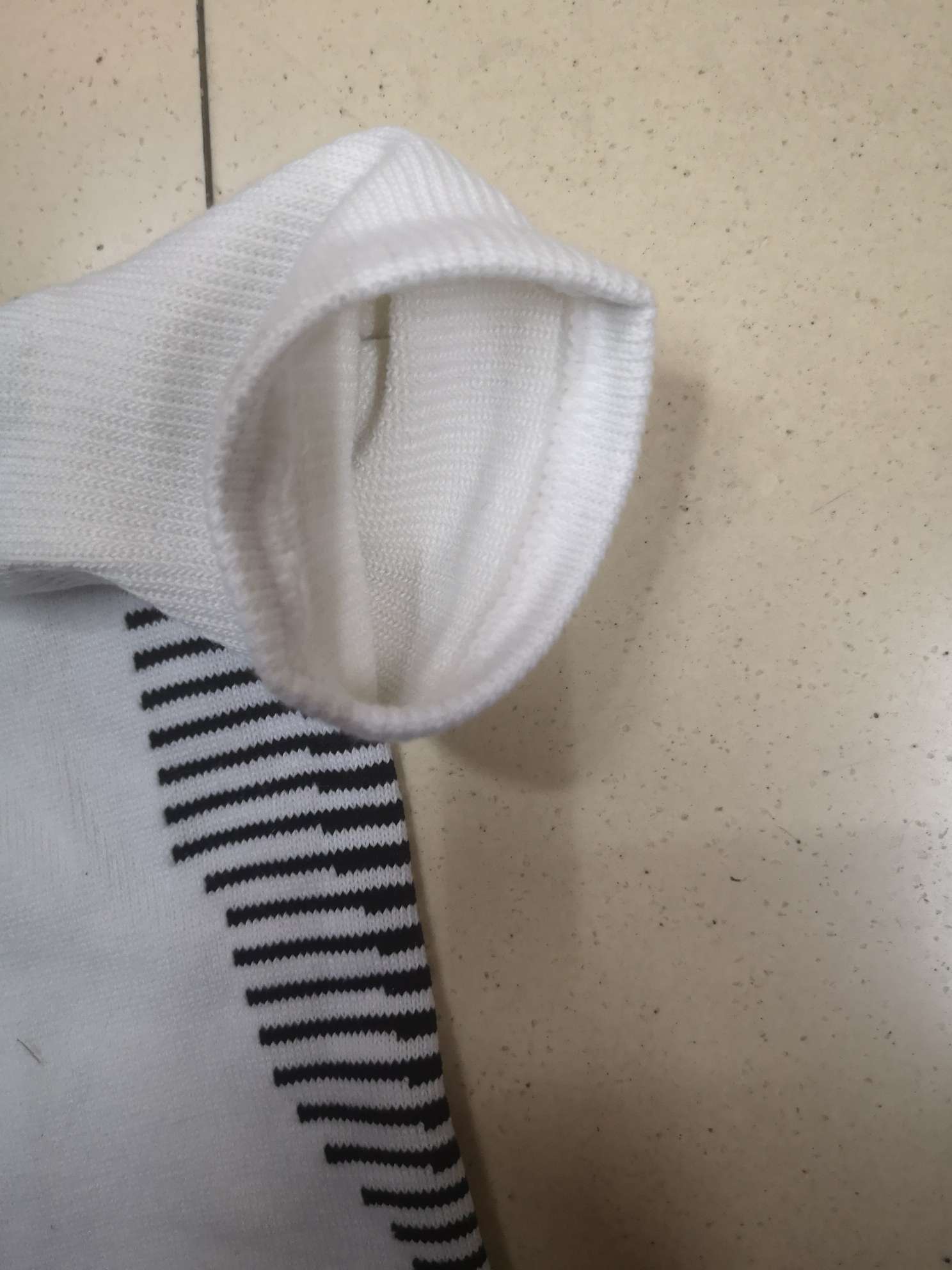 成人条纹毛巾底袜子详情图2