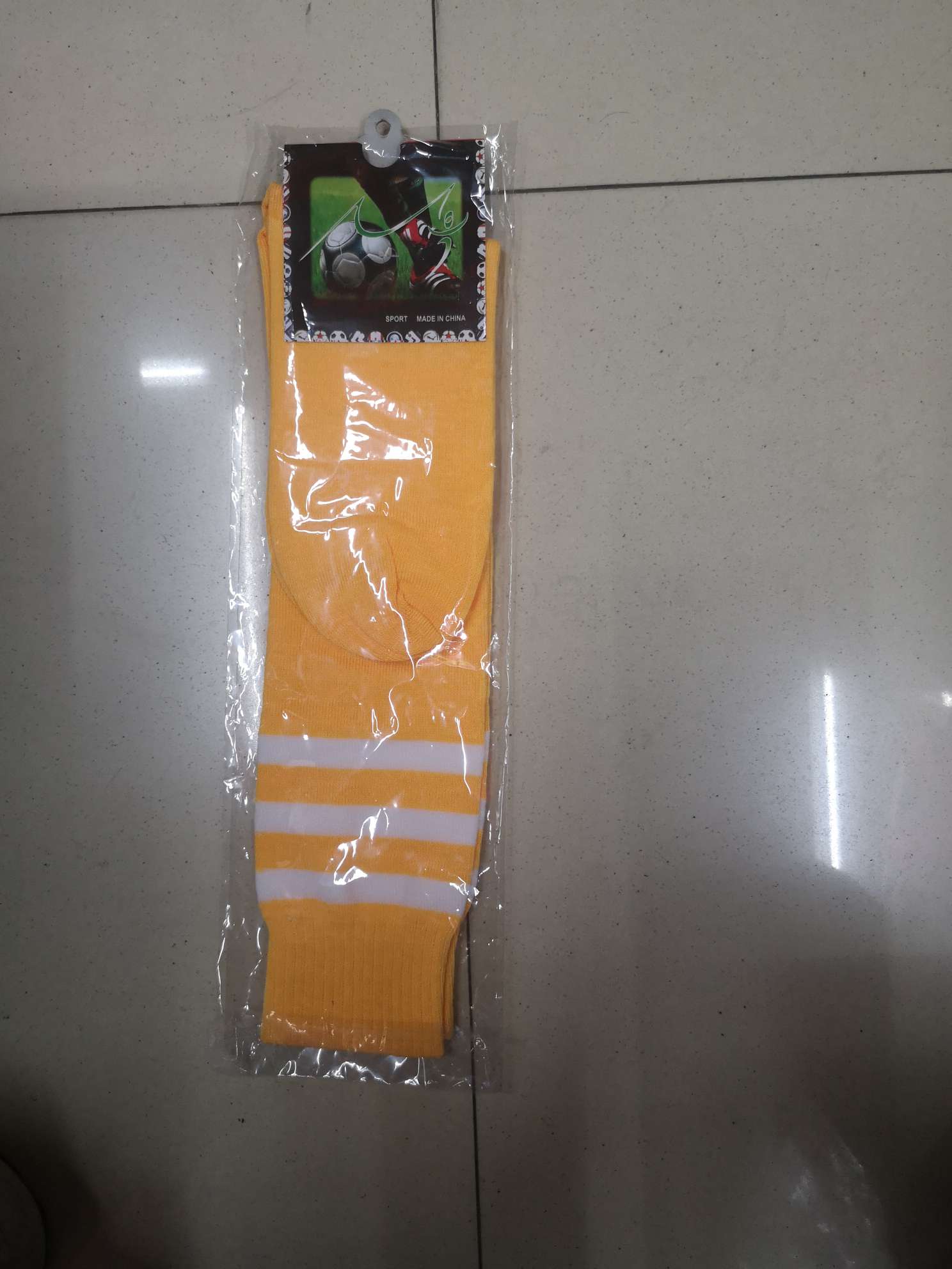 成人棉纱足球袜