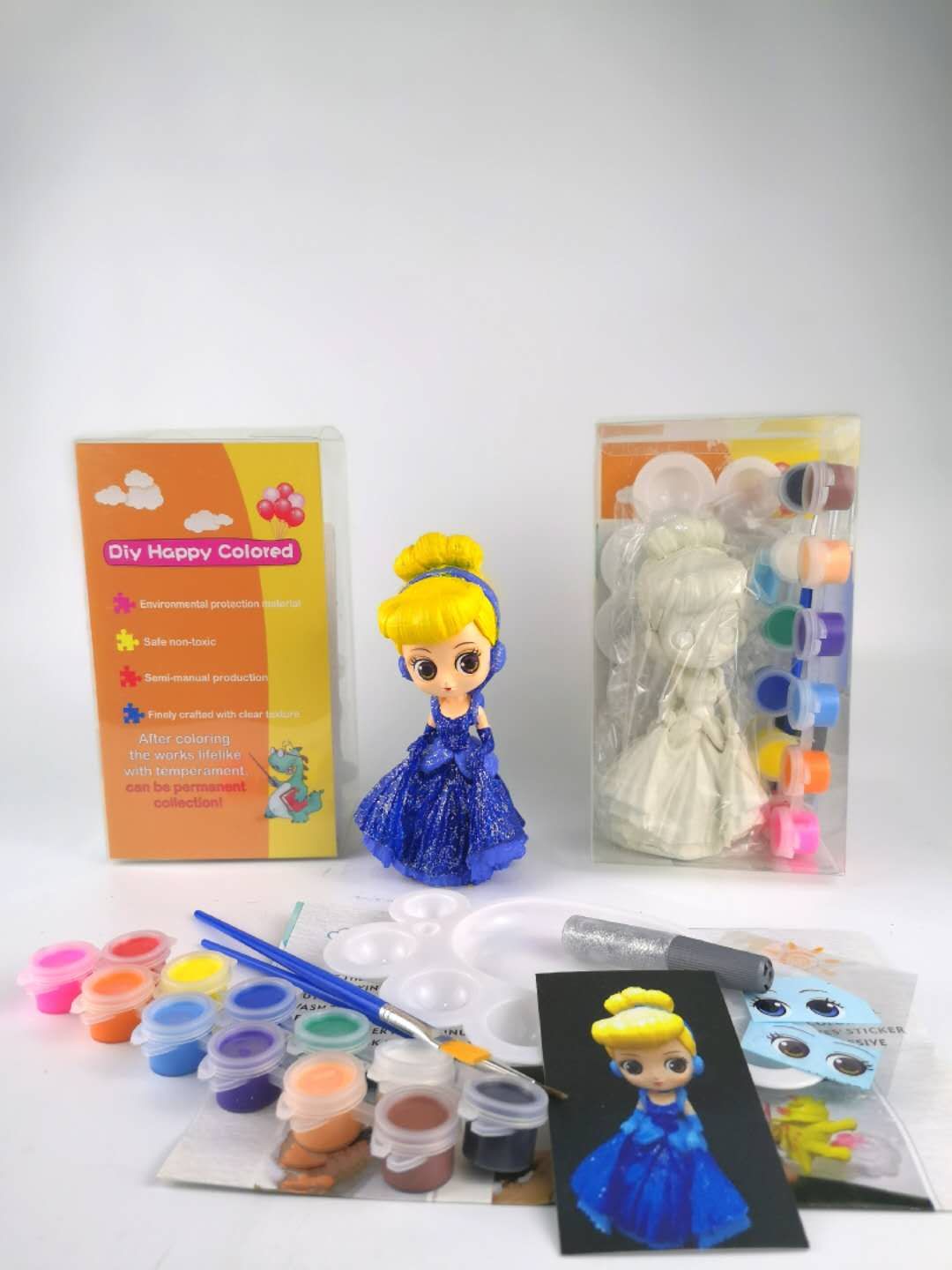 DIY手工涂鸦立体公仔BJ-09