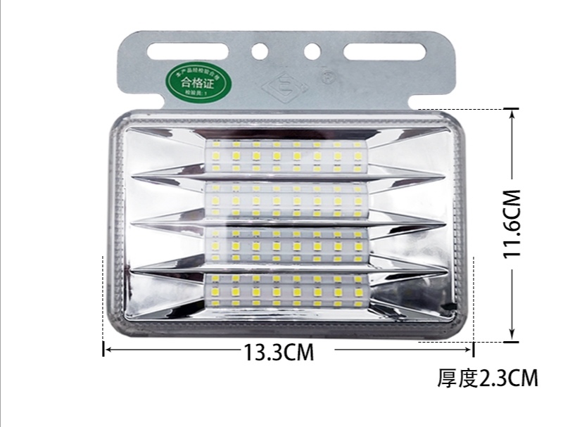 Truck back light 24V side light trailer engineering vehicle retrofit waterproof strong light super bright astigmatism LED tail light thumbnail