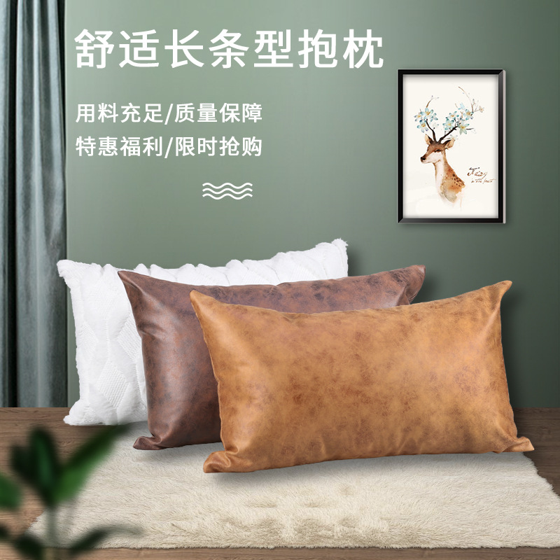 Yiwu Xinfu craft Factory direct selling technology cloth fabric waist pillow 30*50 cm thumbnail