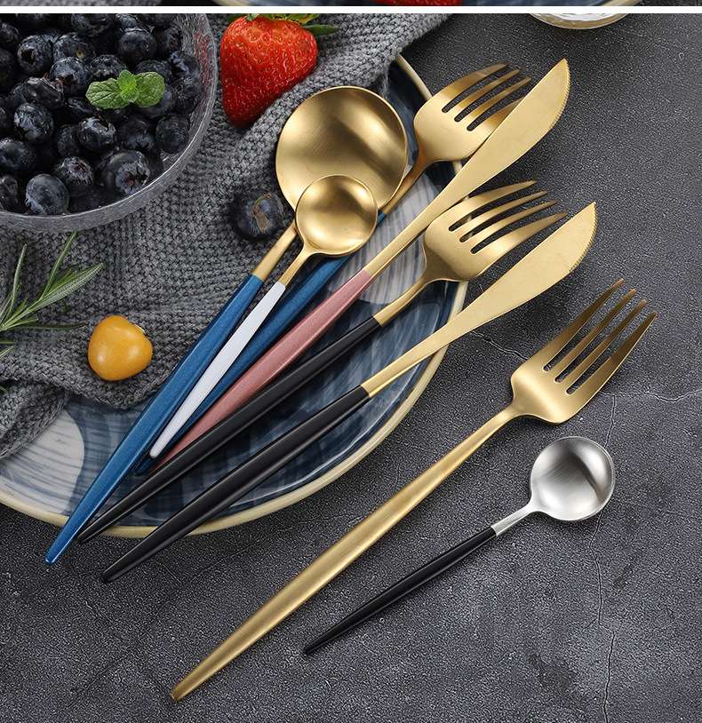 刀叉勺套装实物图