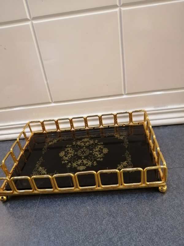 ChJs镜盘果盘中东果盘水果盘托盘