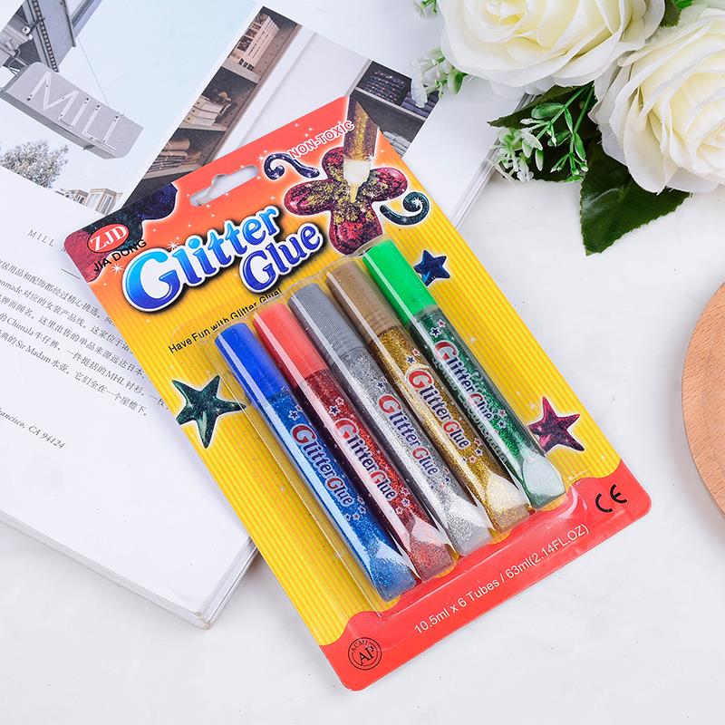 5只10克扁尾金粉胶