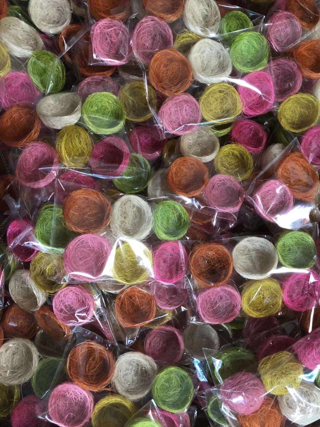 Artificial Bird's Nest Natural Withered Grass Raffia Silk Material Pure Hand-Woven Diy Handmade Indoor And Outdoor Garden Decoration