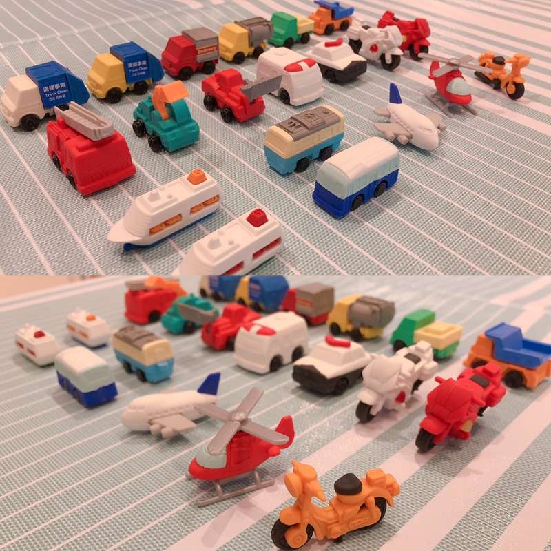 进口创意学生文具趣味橡皮擦仿真创意拼装趣味橡皮果蔬点心套装系玩具可拆卸组合DIY生日礼物详情图3