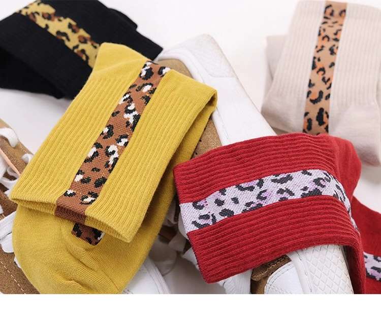 Women's Cotton Socks Series Embroidery Specification drawing