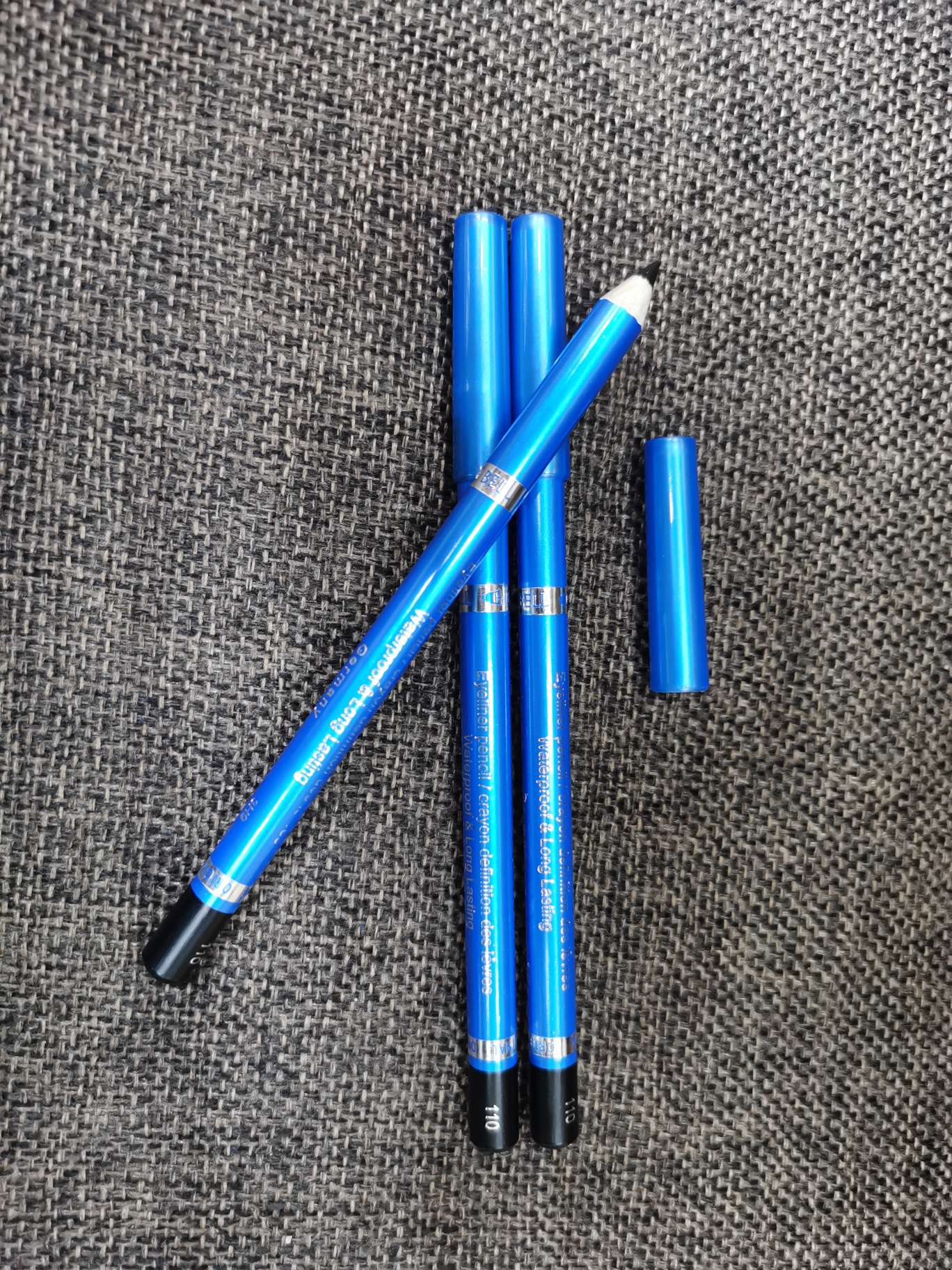 蓝杆平头眼线笔、眉笔