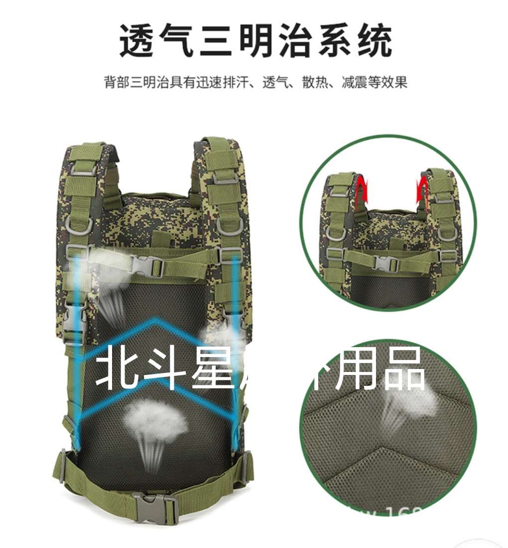 2020 Upgraded 3P Pack Sports Camping Tactical Thermal Insulation Backpack Outdoor Camouflage Shoulders details Picture