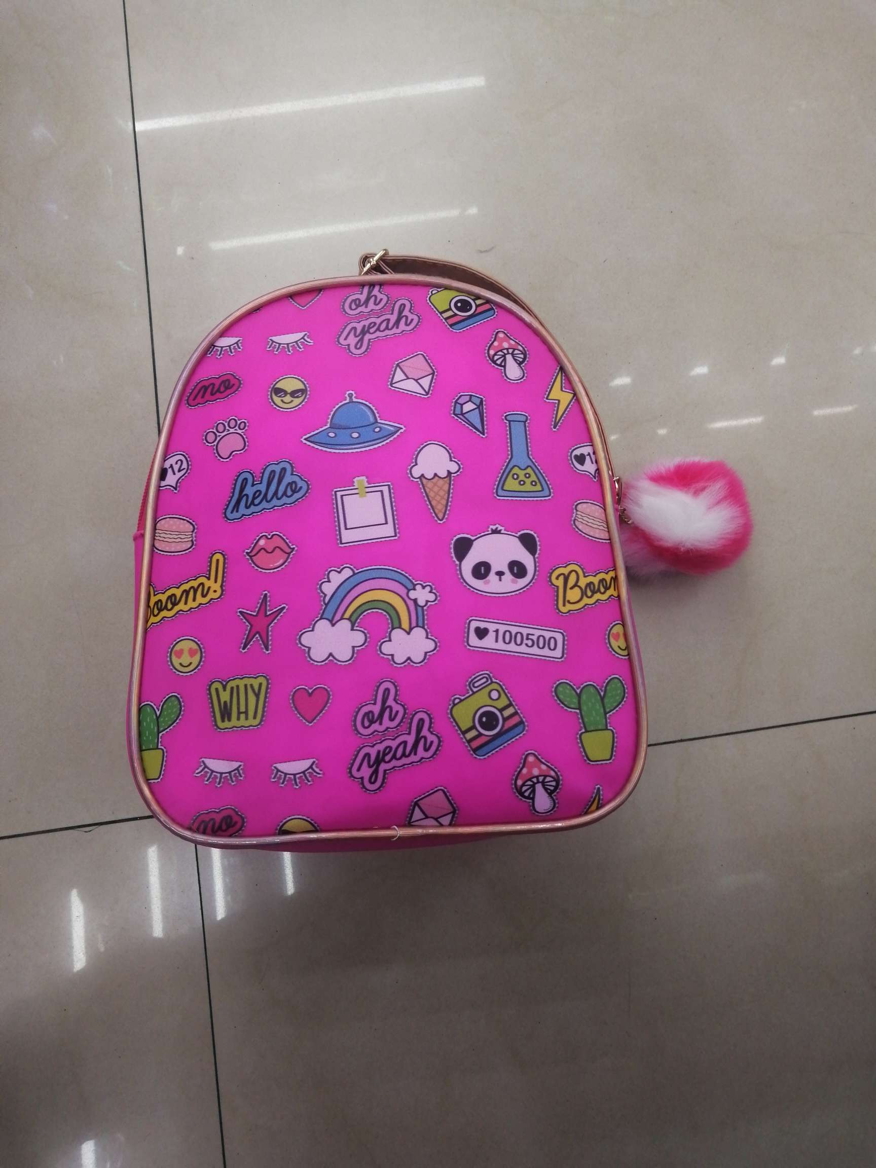 Medium jelly print backpack thumbnail