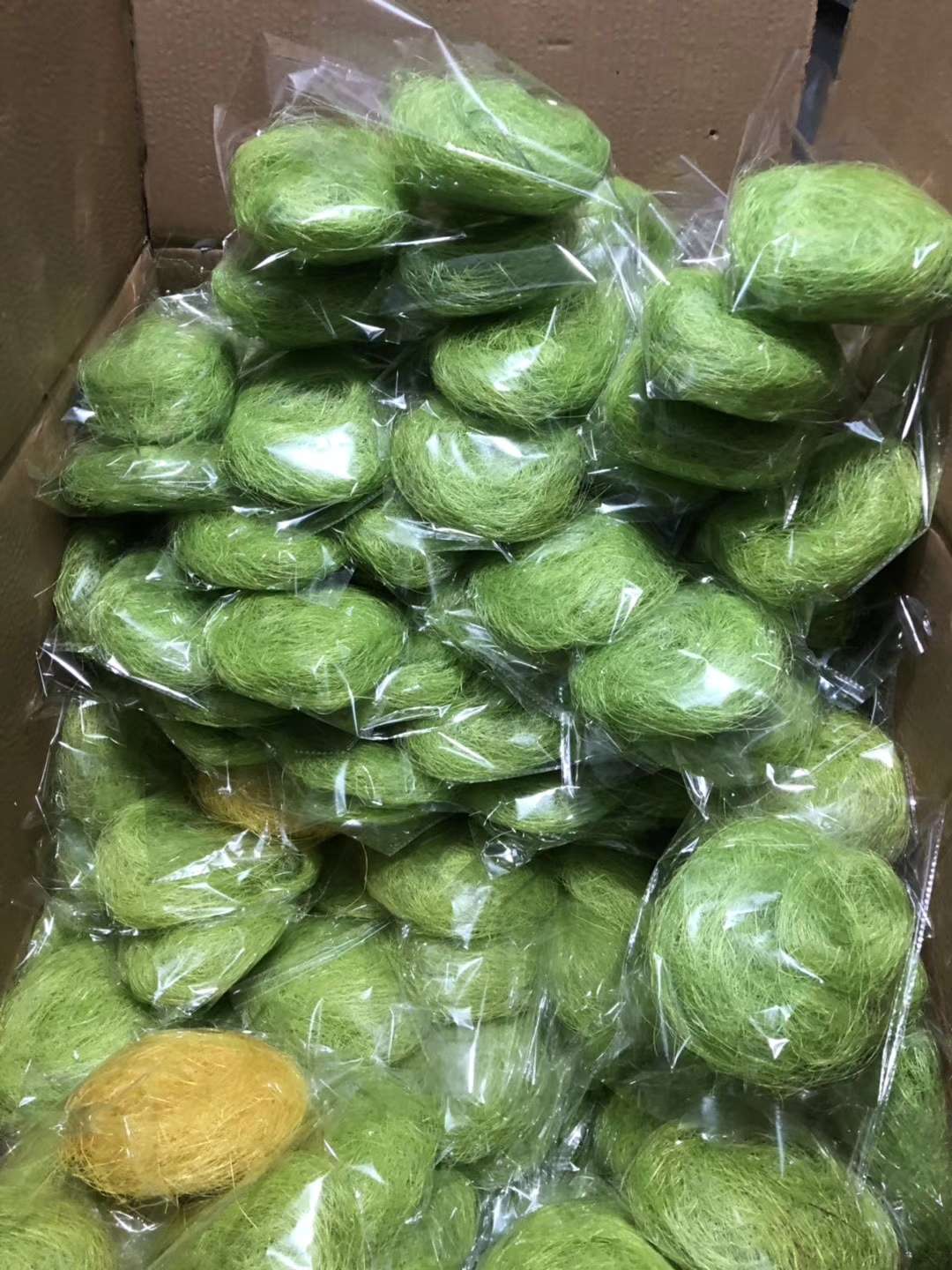 Artificial Bird's Nest Natural Withered Grass Raffia Silk Material Pure Hand-Woven Diy Handmade Indoor And Outdoor Garden Decoration Specification drawing