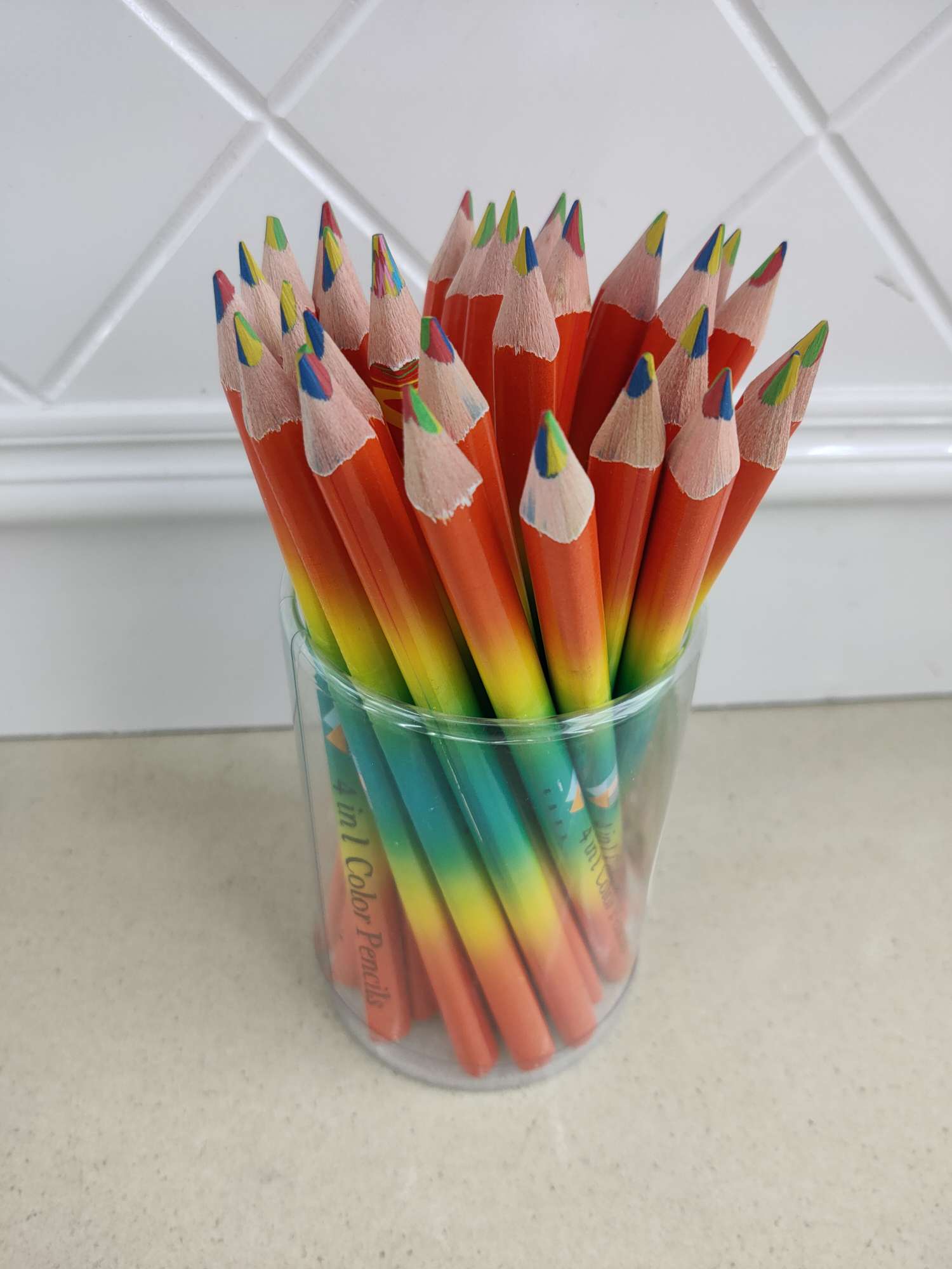 Venta directa de fábrica estudiantes barril lápiz premios para niños 50 PCS paquete de aprendizaje papelería suministros de dibujo regalo de jardín de infantes details Picture