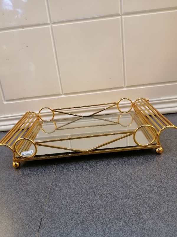 FCJs果盘中东果盘托盘水果盘阿拉伯镜盘